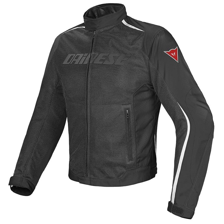 מעיל קיץ לאופנוע HYDRA FLUX D-DRY מבית DAINESE – שחור לבן