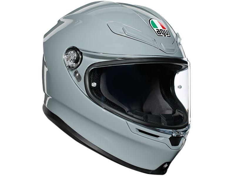 קסדה מלאה AGV דגם K6 צבע NARDO אפור