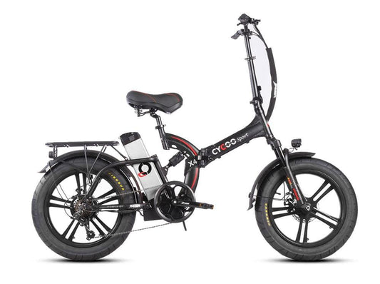 אופניים חשמליים CYCOO SPORT+ X4 | שיכוך מלא | מודל 2024