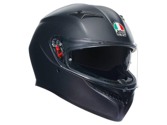 קסדה מלאה AGV K3 צבע שחור מט - תקן ECE22.06