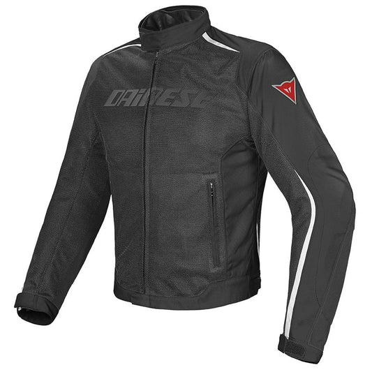 מעיל קיץ לאופנוע HYDRA FLUX D-DRY מבית DAINESE – שחור לבן