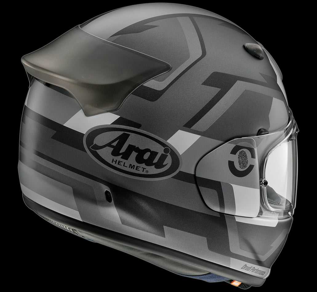 קסדה מלאה לאופנוע - ARAI QUANTIC FACE GREY (MATT)