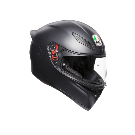 קסדת AGV דגם  K1-S תקן חדש 22-06 שחור מט