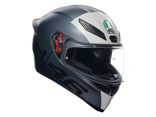 קסדה מלאה AGV דגם K1 S צבע  LIMIT 46 - תקן ECE22.06